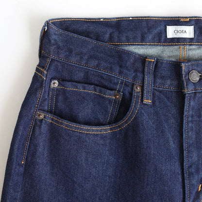 Indigo Supima Cotton 13.5OZ Tapered Denim #Navy (ONE WASH) [PTM-2TP-PIW]