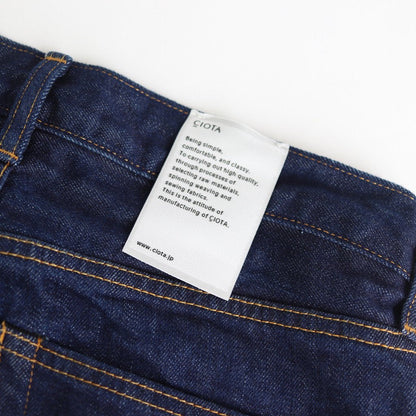 Indigo Supima Cotton 13.5OZ Tapered Denim #Navy (ONE WASH) [PTM-2TP-PIW]