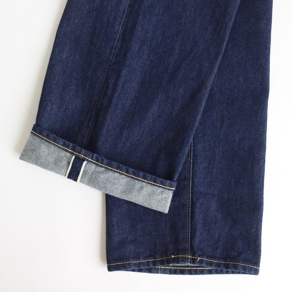 Indigo Supima Cotton 13.5OZ Tapered Denim #Navy (ONE WASH) [PTM-2TP-PIW]