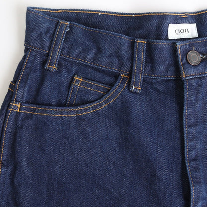 Indigo Supima Cotton 13.5OZ Slim Denim #Navy (ONE WASH) [PTL-3SL-PIW]