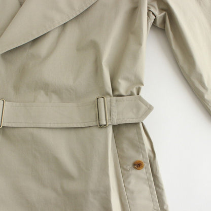 Supima Cotton Typewriter Tielock Coat #Beige [COLM-106M]