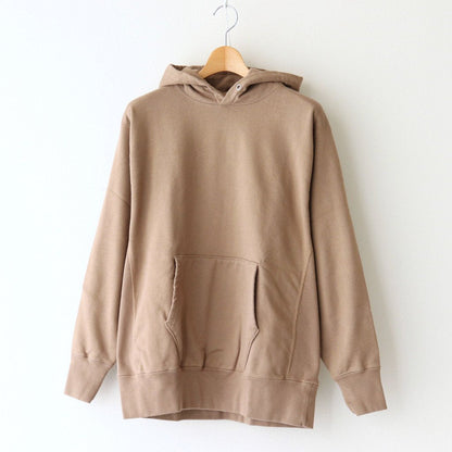 Supima Cotton Hanging Fleece Pullover Hoodie #Mocha [CSLM-102M]