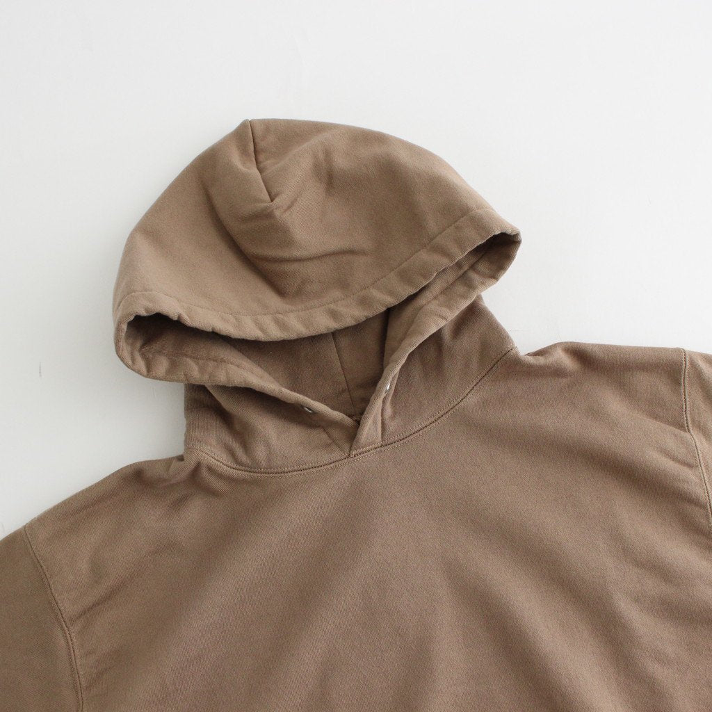 Supima Cotton Hanging Fleece Pullover Hoodie #Mocha [CSLM-102M]