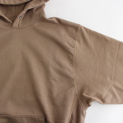 Supima Cotton Hanging Fleece Pullover Hoodie #Mocha [CSLM-102M]