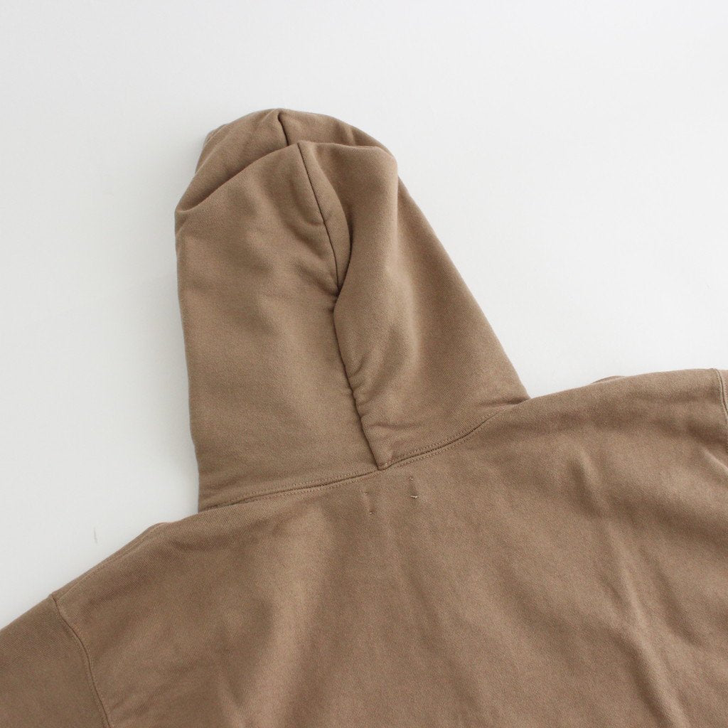 Supima Cotton Hanging Fleece Pullover Hoodie #Mocha [CSLM-102M]