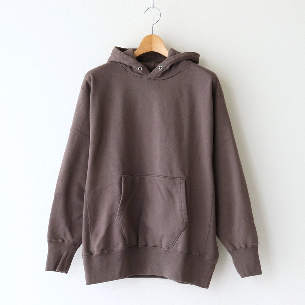 Supima Cotton Hanging Fleece Pullover Hoodie #Gray [CSLM-102M]