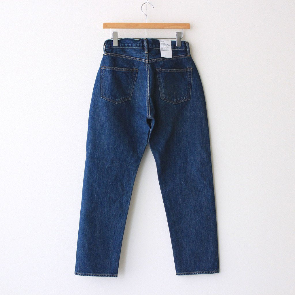 Indigo Supima Cotton 13.5OZ Straight Denim #Dark Blue Damage [NPTL-1STB-PIDBL-D]