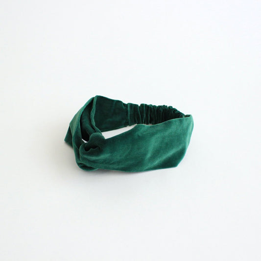 GARMENT DYE HAIR BAND #GREEN [no.4935]