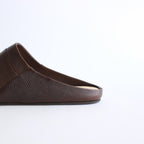 ROOM SHOES Ⅲ NAPPA #D.BRN [AU-01-11-3]
