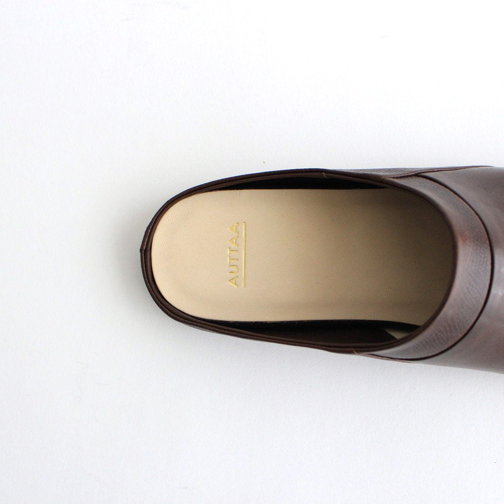ROOM SHOES Ⅲ NAPPA #D.BRN [AU-01-11-3]