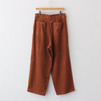 Tapir Pants #MARRON [21-551]