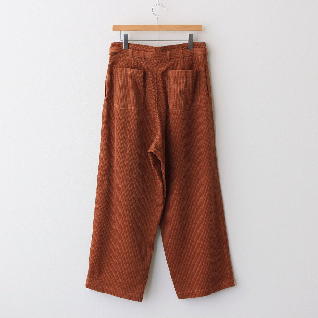 Tapir Pants #MARRON [21-551]