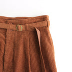 Tapir Pants #MARRON [21-551]