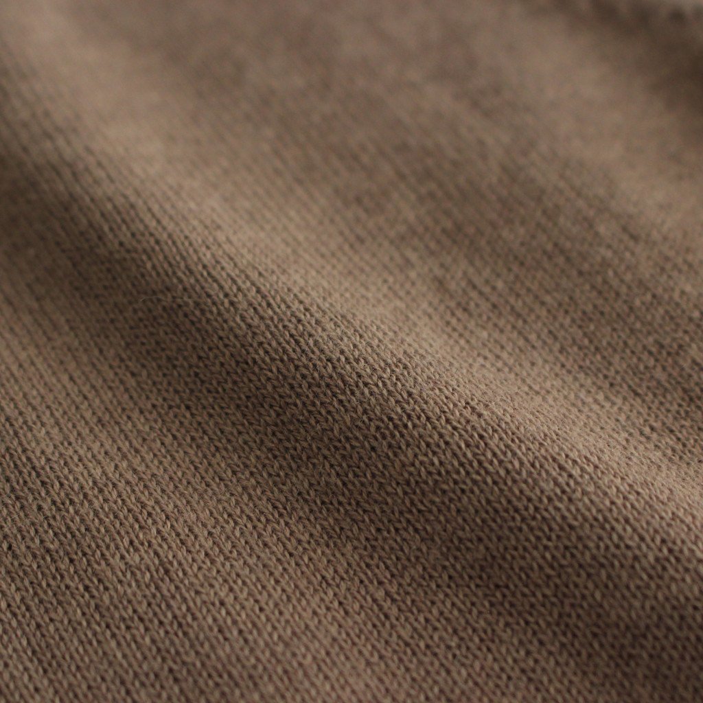 COTTON CASHIMERE SALOPETTE #BROWN [no.5048]