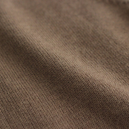 COTTON CASHIMERE SALOPETTE #BROWN [no.5048]