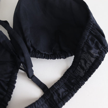 BRA &amp; PANTS #NO.03 DARK NAVY