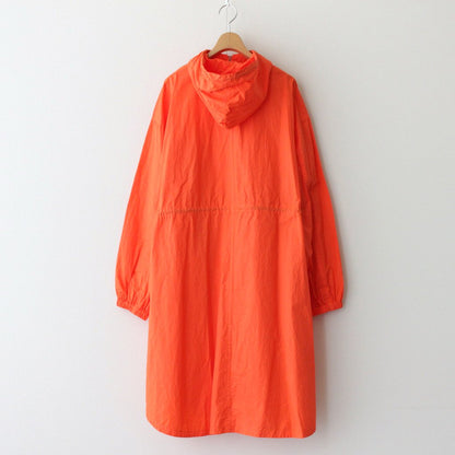 GARMENT DYE HOODY COAT #CORAL [no.5476]