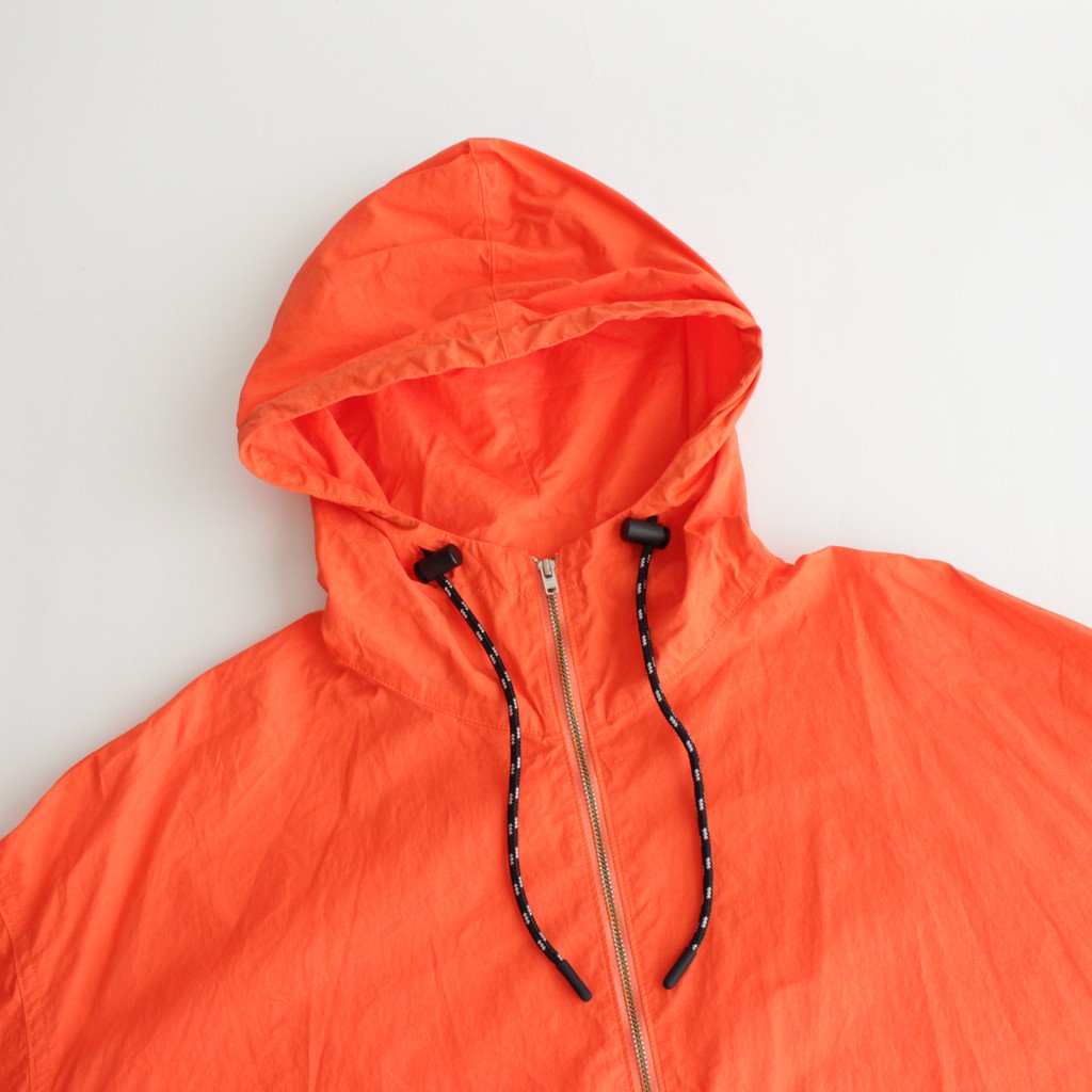 GARMENT DYE HOODY COAT #CORAL [no.5476]