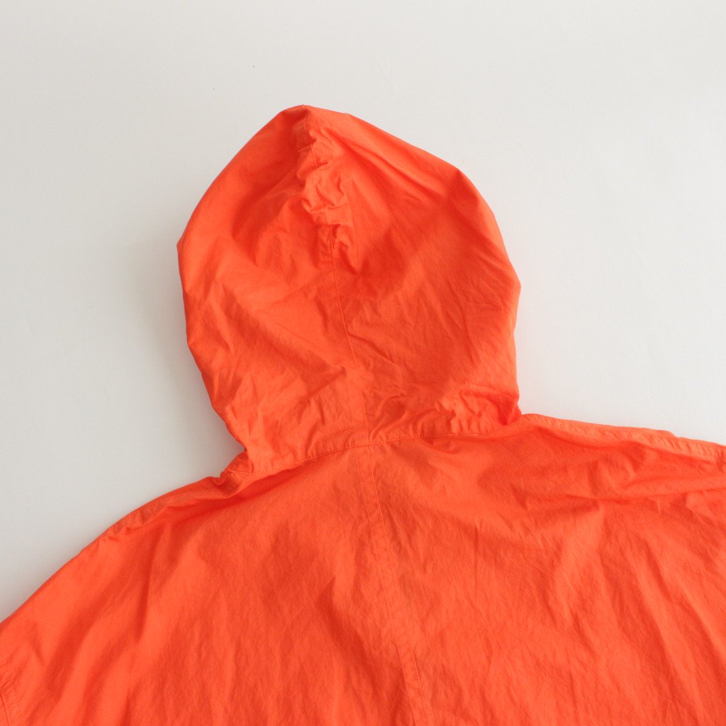 GARMENT DYE HOODY COAT #CORAL [no.5476]