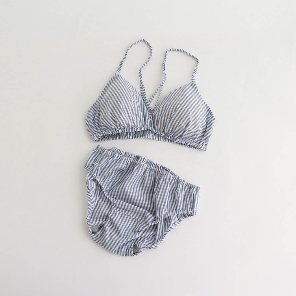 BRA & PANTS #NO.01  NAVY STRIPE