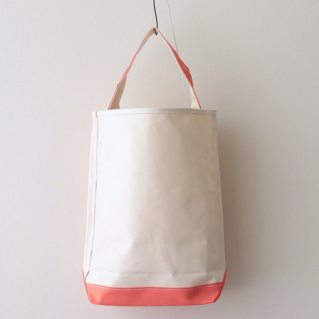 TEMBEA | テンベア _ BAGUETTE TOTE LARGE-NATURAL #CORAL-PINK [TMB