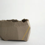 BONSAI POT Gold Line #KURK YELLOW [noh-mib-sl-009]