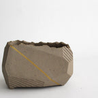 BONSAI POT Gold Line #KURK YELLOW [noh-mib-sl-010]