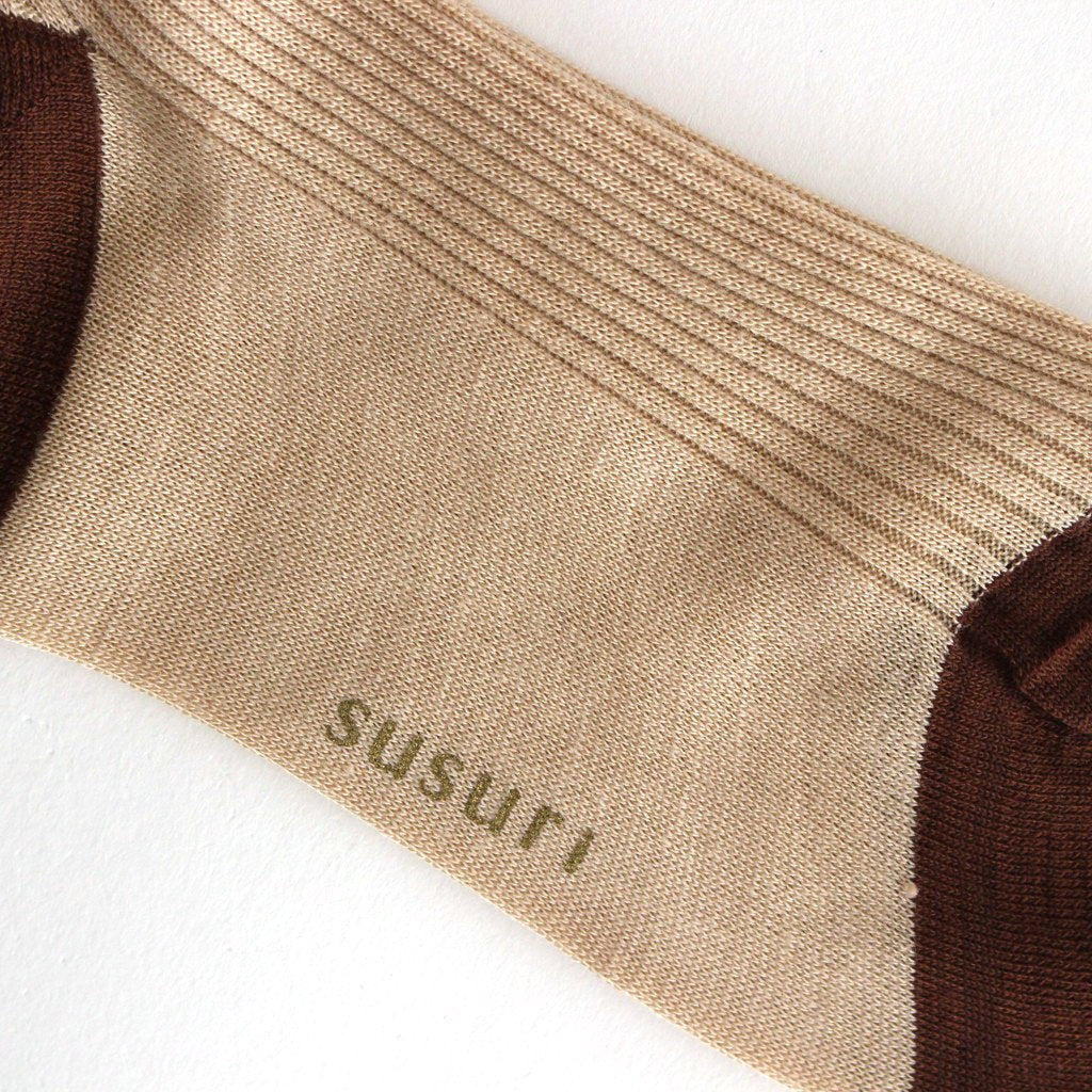 ピケソックス #PEACH BEIGE [22-951]