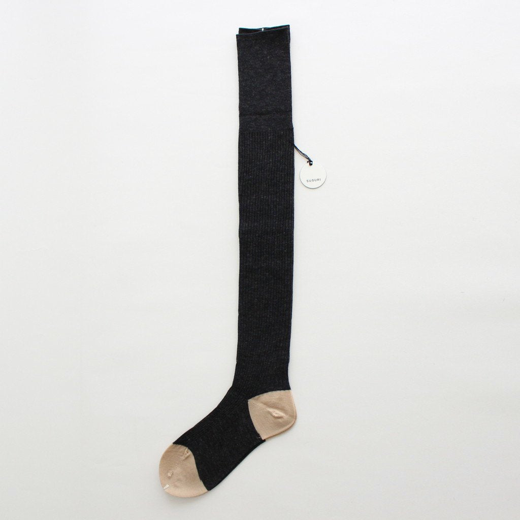 ピケソックス #CHARCOAL GREY [22-951]