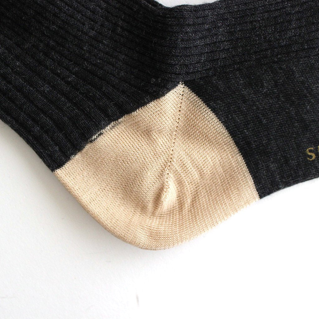 ピケソックス #CHARCOAL GREY [22-951]