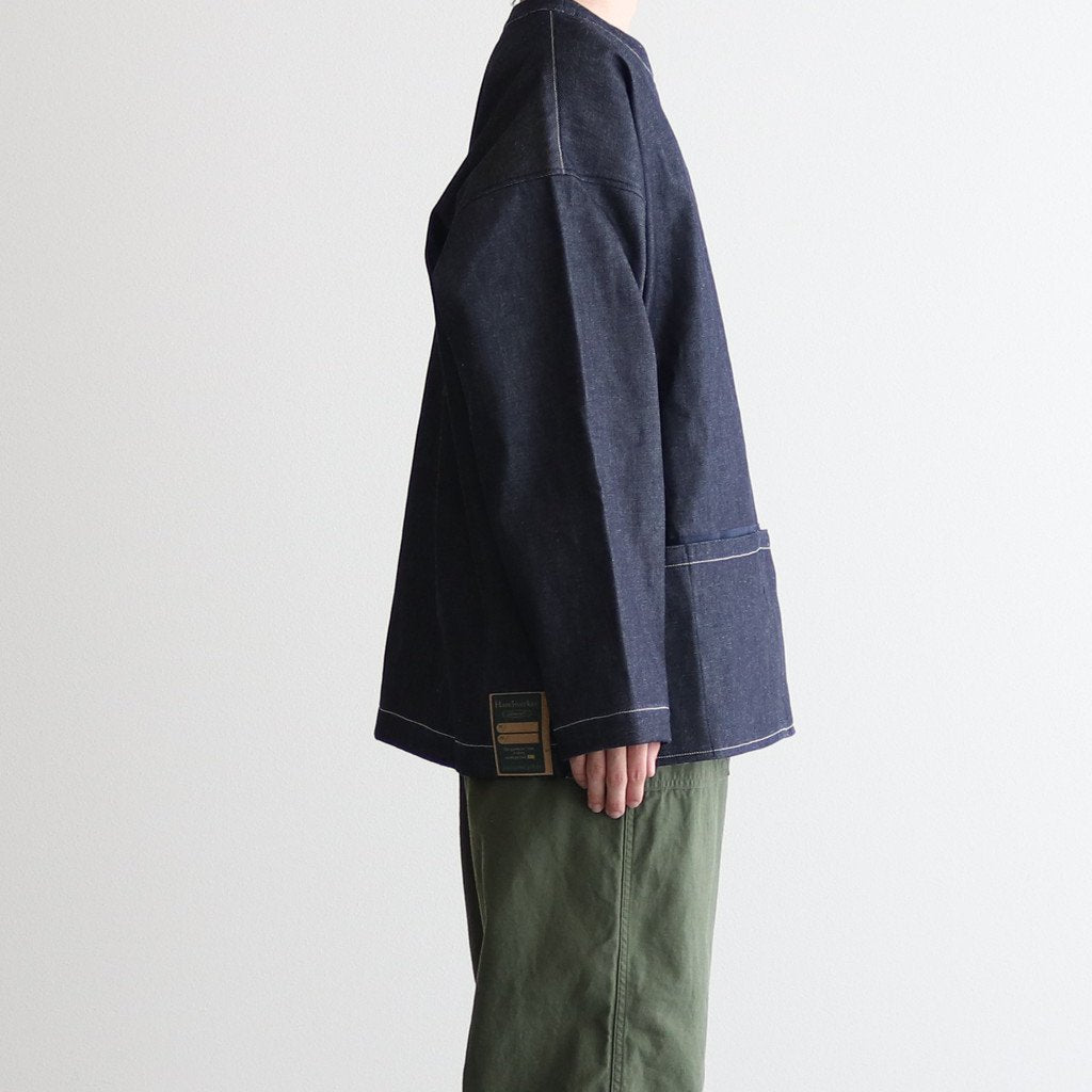 ASEEDONCLOUD | アシードンクラウド _ HW SMOCK #INDIGO [222209] – DOKODO