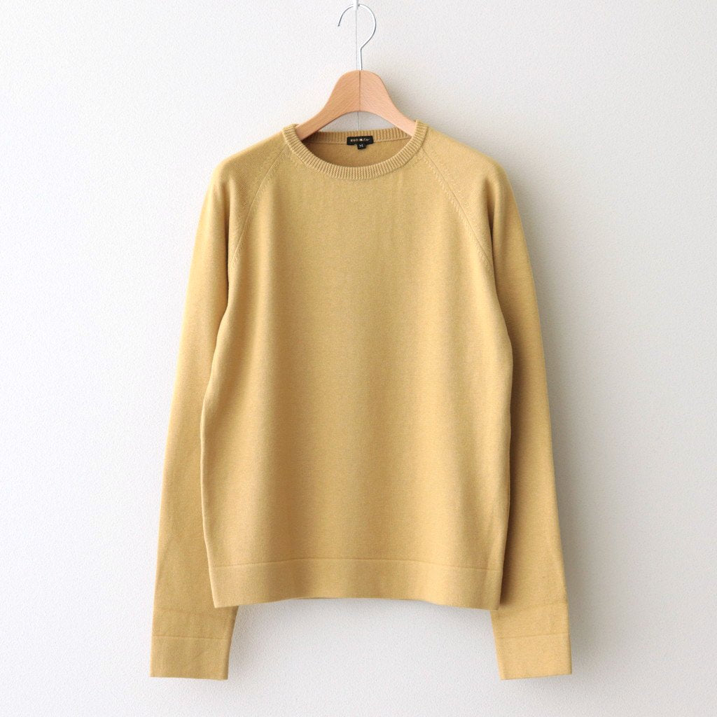 C/CA ELBOW PATCH PULLOVER #MUSTARD [no.5717]