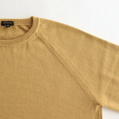 C/CA ELBOW PATCH PULLOVER #MUSTARD [no.5717]