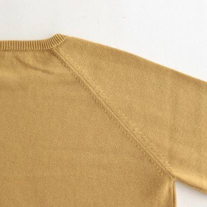 C/CA ELBOW PATCH PULLOVER #MUSTARD [no.5717]