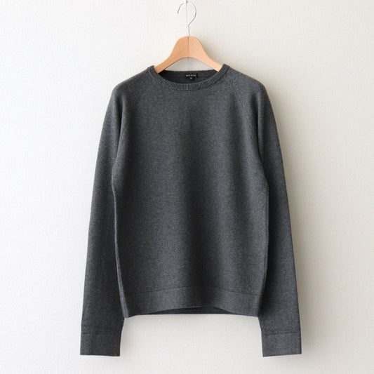 C/CA ELBOW PATCH PULLOVER #CHARCOAL [no.5717]