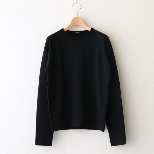 C/CA ELBOW PATCH PULLOVER #BLACK [no.5717]