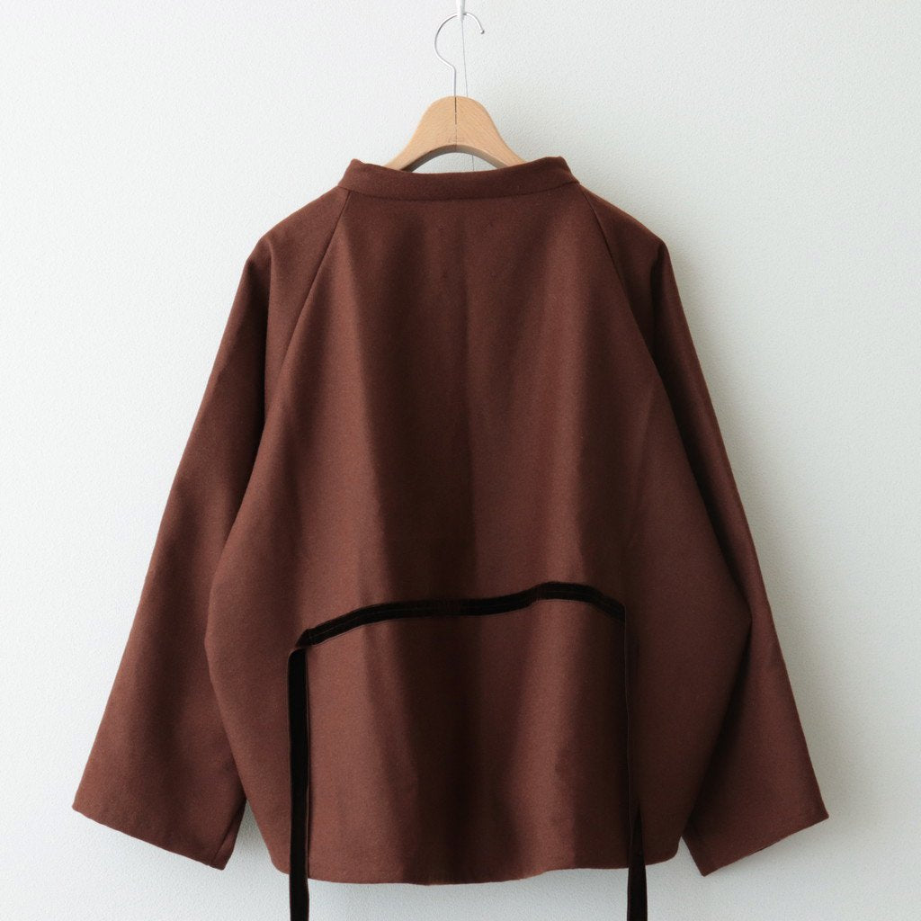 WOOL SURGICAL JACKET #BROWN [1179-000S]