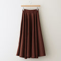 DOKODO別注 POUR DOWN CIRCLE SKIRT #BROWN [DO1270-000]