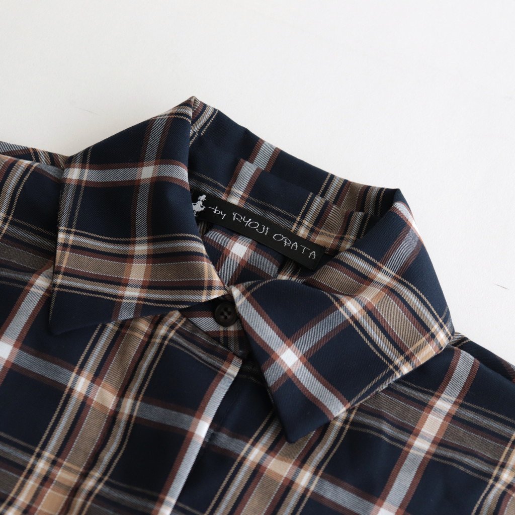 DOKODO Special Order BIG MAN SHIRT #CHECK [DO1276-001]