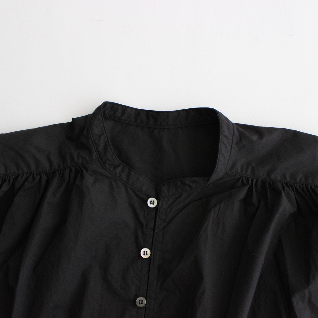 Natural Typewriter Shirring BL #001 Black [UT193BL056]