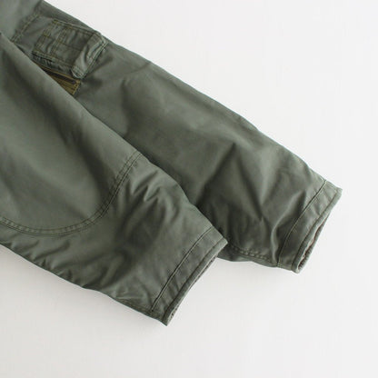 Cotton nylon twill N-3B flight jacket #khaki [BZLM-106L]