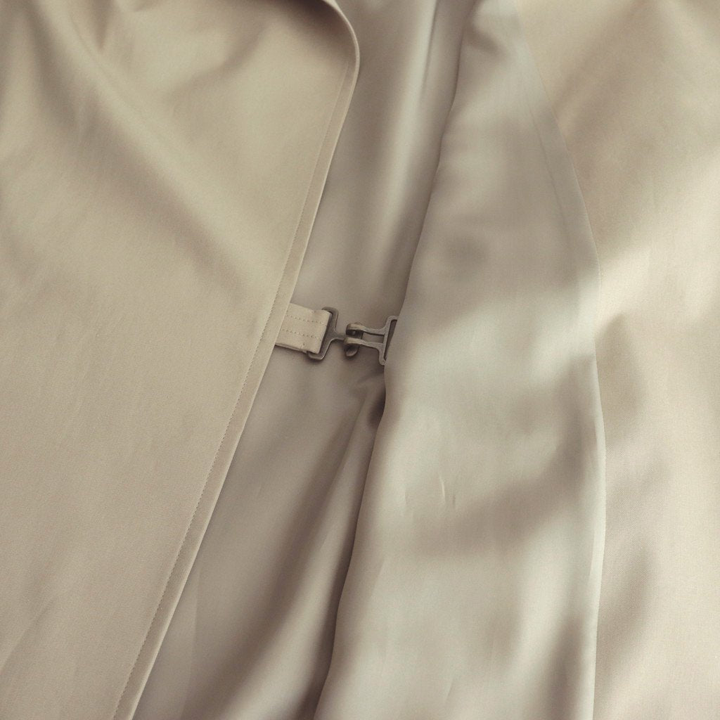 Supima Cotton 100/3 Gabardine Tie Lock Coat #Beige [COLM-114M]