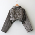 QUILTED SURGICAL JACKET #KHAKI [1279-005]