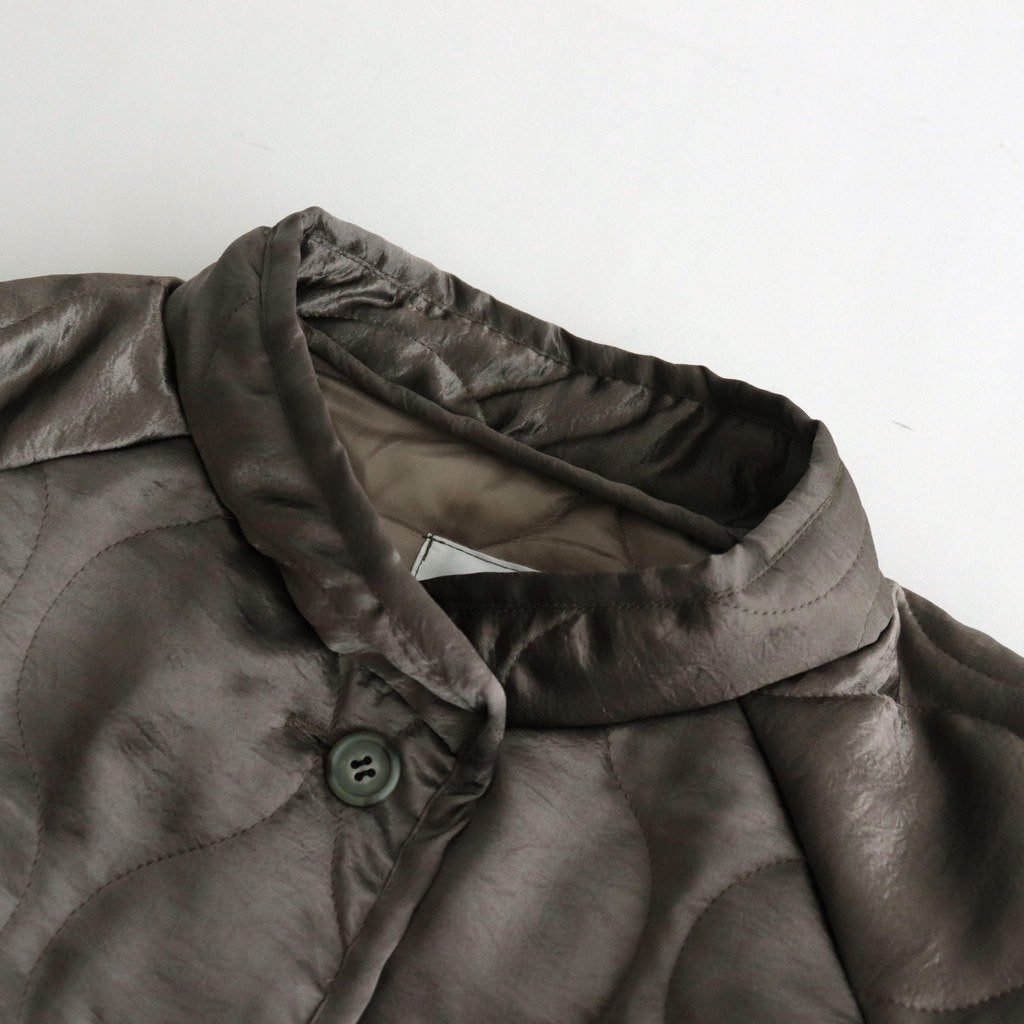 QUILTED SURGICAL JACKET #KHAKI [1279-005]
