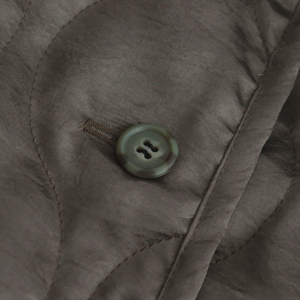 QUILTED SURGICAL JACKET #KHAKI [1279-005]