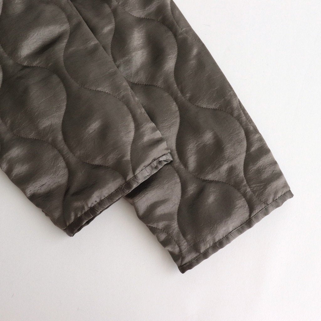 QUILTED SURGICAL JACKET #KHAKI [1279-005]