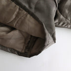 QUILTED SURGICAL JACKET #KHAKI [1279-005]