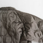 QUILTED SURGICAL JACKET #KHAKI [1279-005]