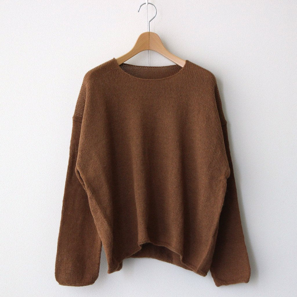 CARUS ALPACA KNIT #BR [A232222TK582]