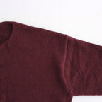 MALER ALPACA KNIT CARDIGAN #WINE [A232222TK583]